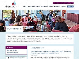 Grantee Portal (desktop version)